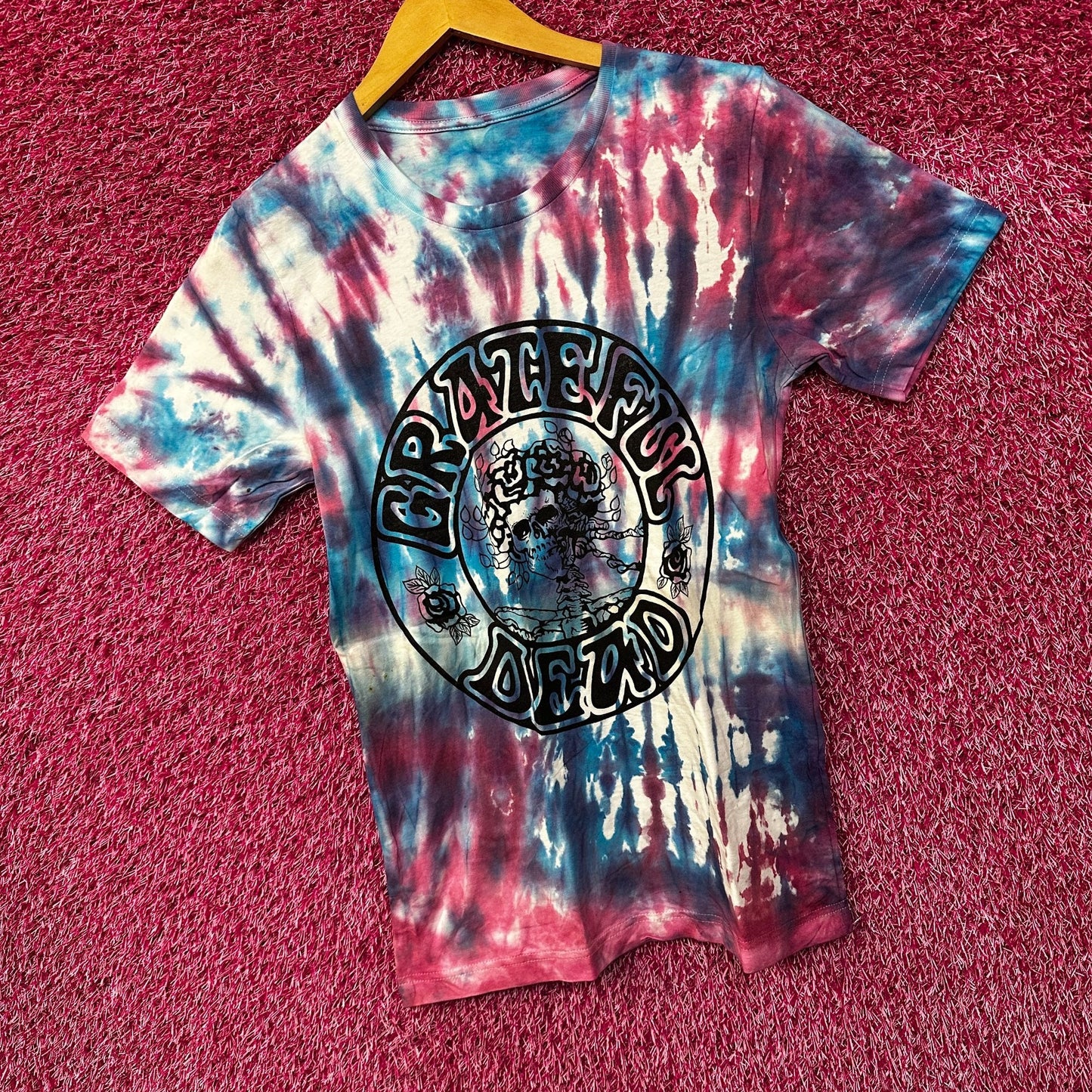 Grateful Dead Big Bertha Psychedelic Rock Jam Band Tie Dye S