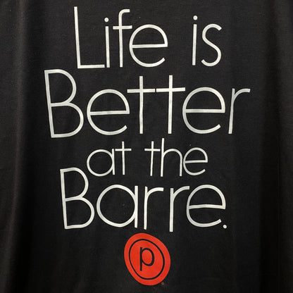Life is Better At The Barre Wordplay Tank Top Size small