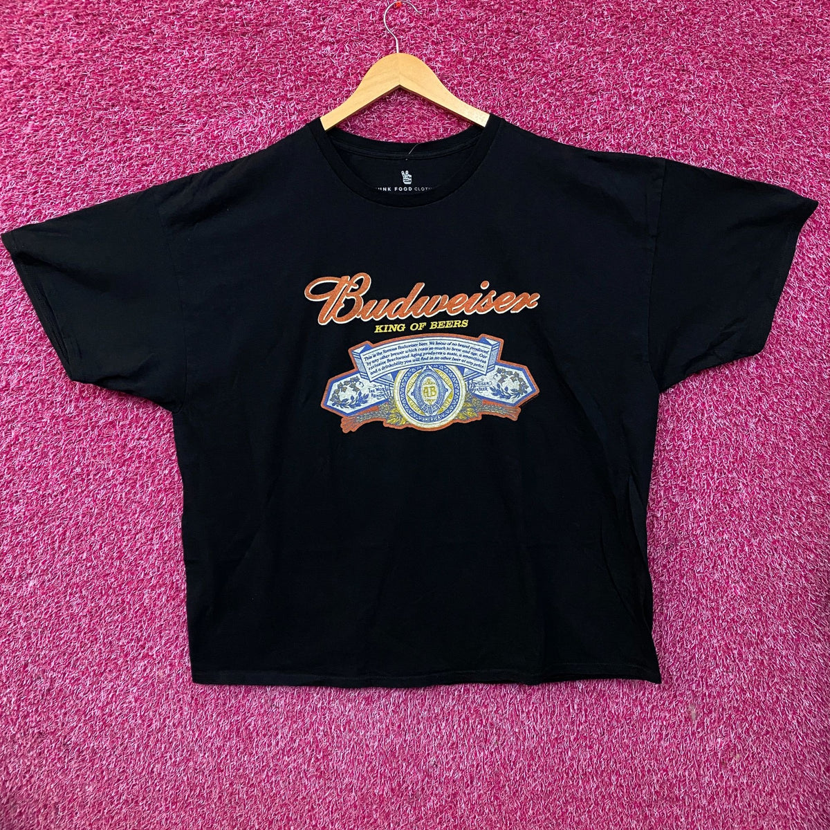 Junk Food Clothing Budweiser King of Beers Flea Market Tee 2XL