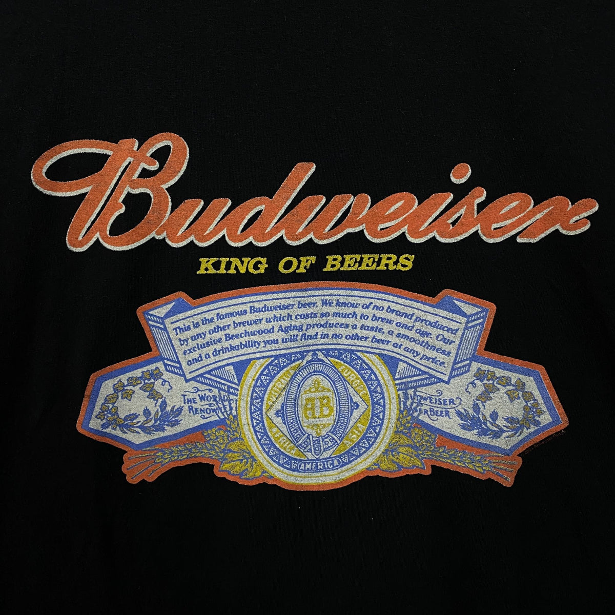 Junk Food Clothing Budweiser King of Beers Flea Market Tee 2XL
