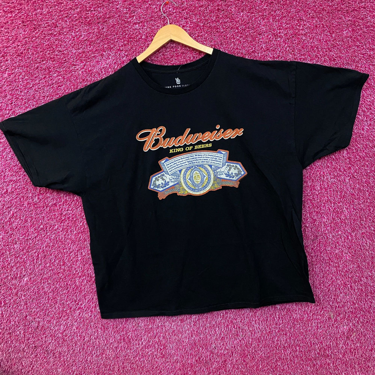 Junk Food Clothing Budweiser King of Beers Flea Market Tee 2XL