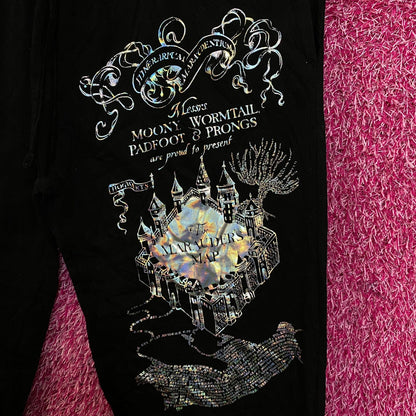 Harry Potter Marauder's Map Loungewear Pajama Pants XS