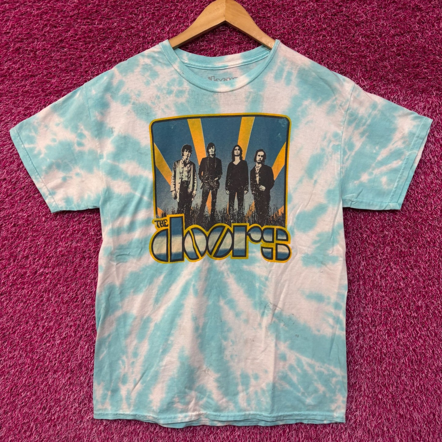 The Doors JIm Morrison Tie dye Rock Tshirt size large