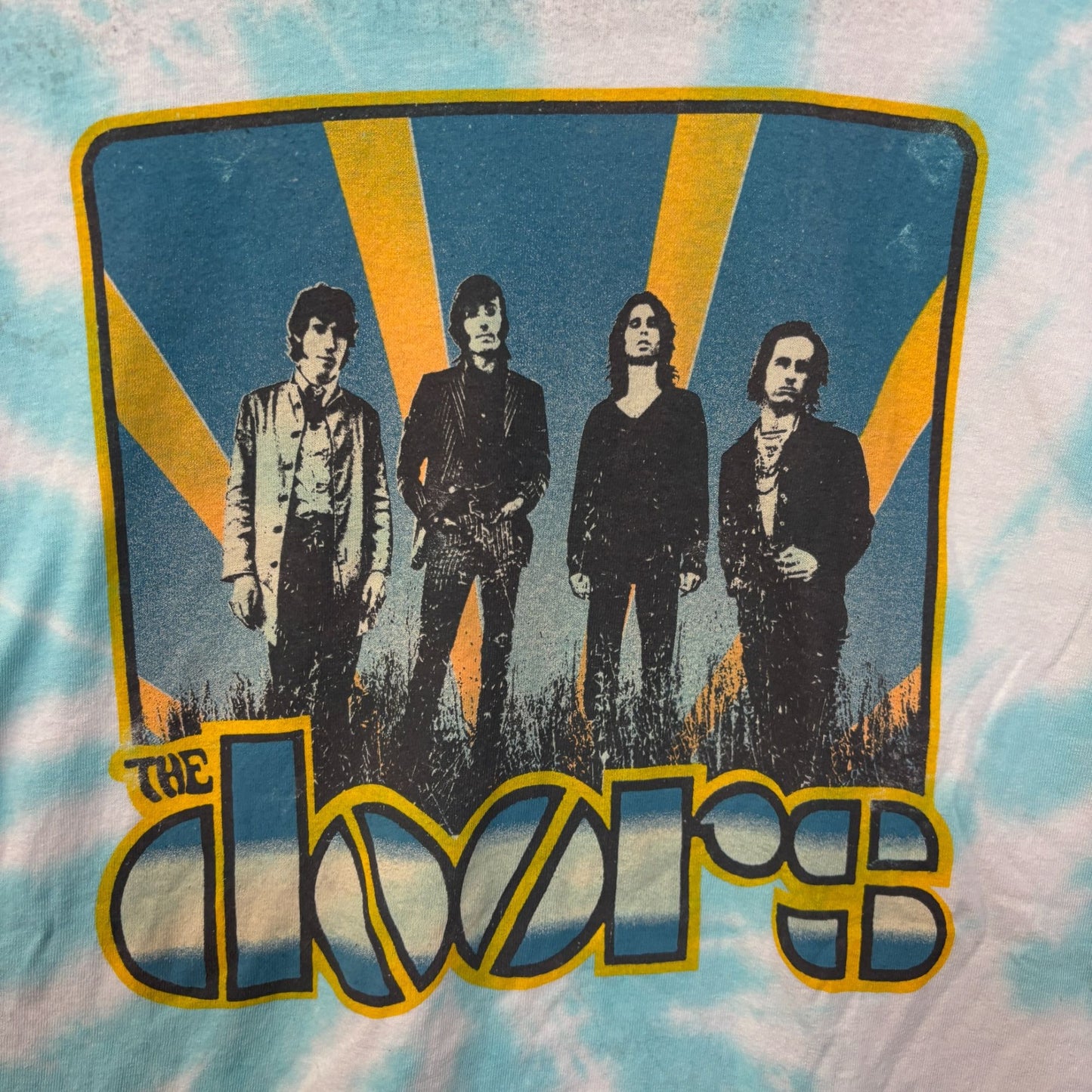 The Doors JIm Morrison Tie dye Rock Tshirt size large