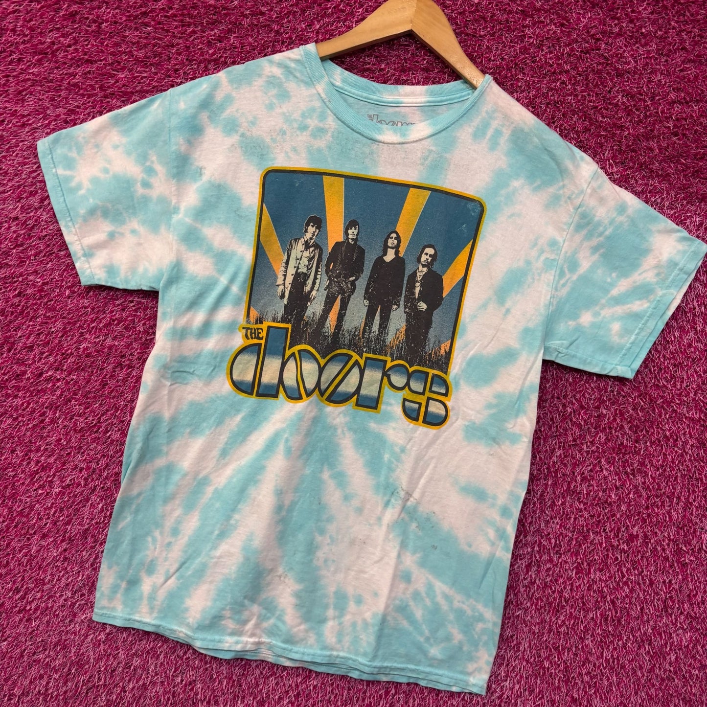 The Doors JIm Morrison Tie dye Rock Tshirt size large