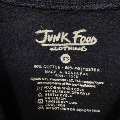 Junk Food Clothing Chicago Bears Property Flea Market Crew Sweatshirt XS