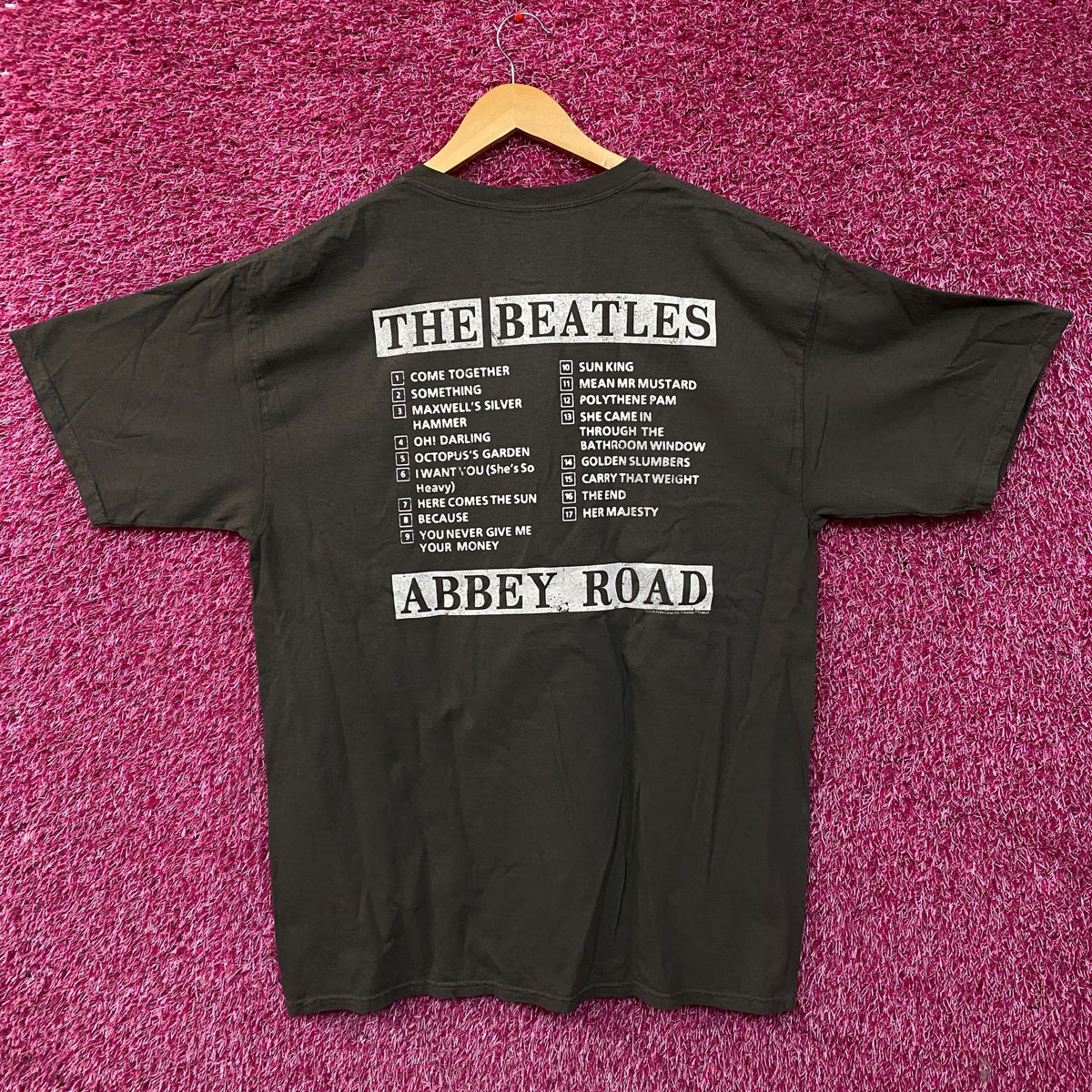 The Beatles Abbey Road Graphic T-Shirt Large