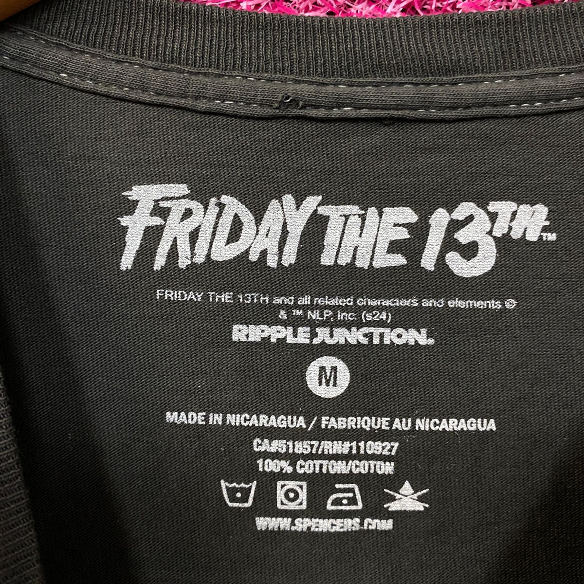 Ripple Junction "Friday the 13th" Jason Voorhees Horror Graphic T-Shirt Medium