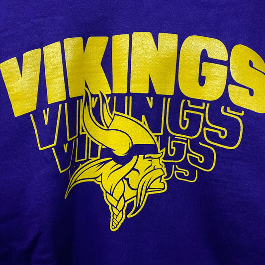 Minnesota Vikings Logo Graphic Pullover Hoodie XL
