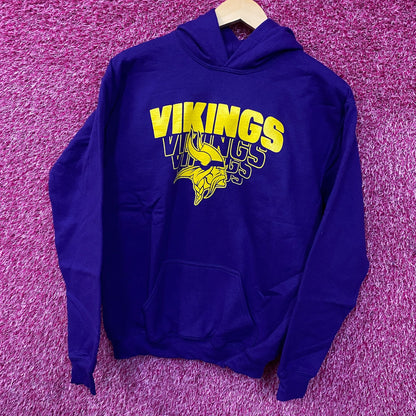 Minnesota Vikings Logo Graphic Pullover Hoodie XL