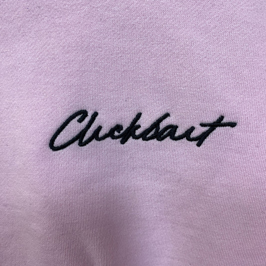 Clickbait Tie Dye Hood Embroidered Logo Hoodie size Medium