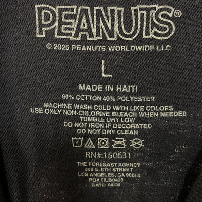 Peanuts Snoopy Ice Cream Parlor Graphic Tee Large