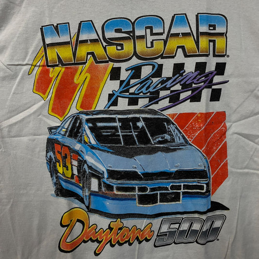 NASCAR Daytona 500 Retro Style Graphic Tee Medium