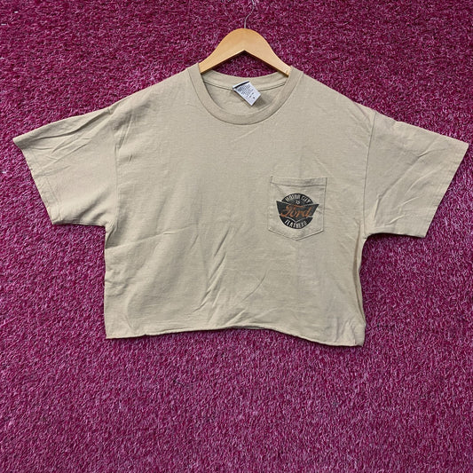 Junk Food Ford Motor City Flathead Women's Crop T-Shirt Medium