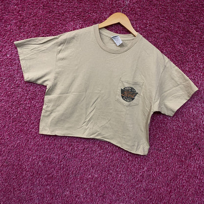 Junk Food Ford Motor City Flathead Women's Crop T-Shirt Medium