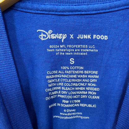 Disney x Junk Food NFL Denver Broncos Mickey Mouse Kick Back T-Shirt Small