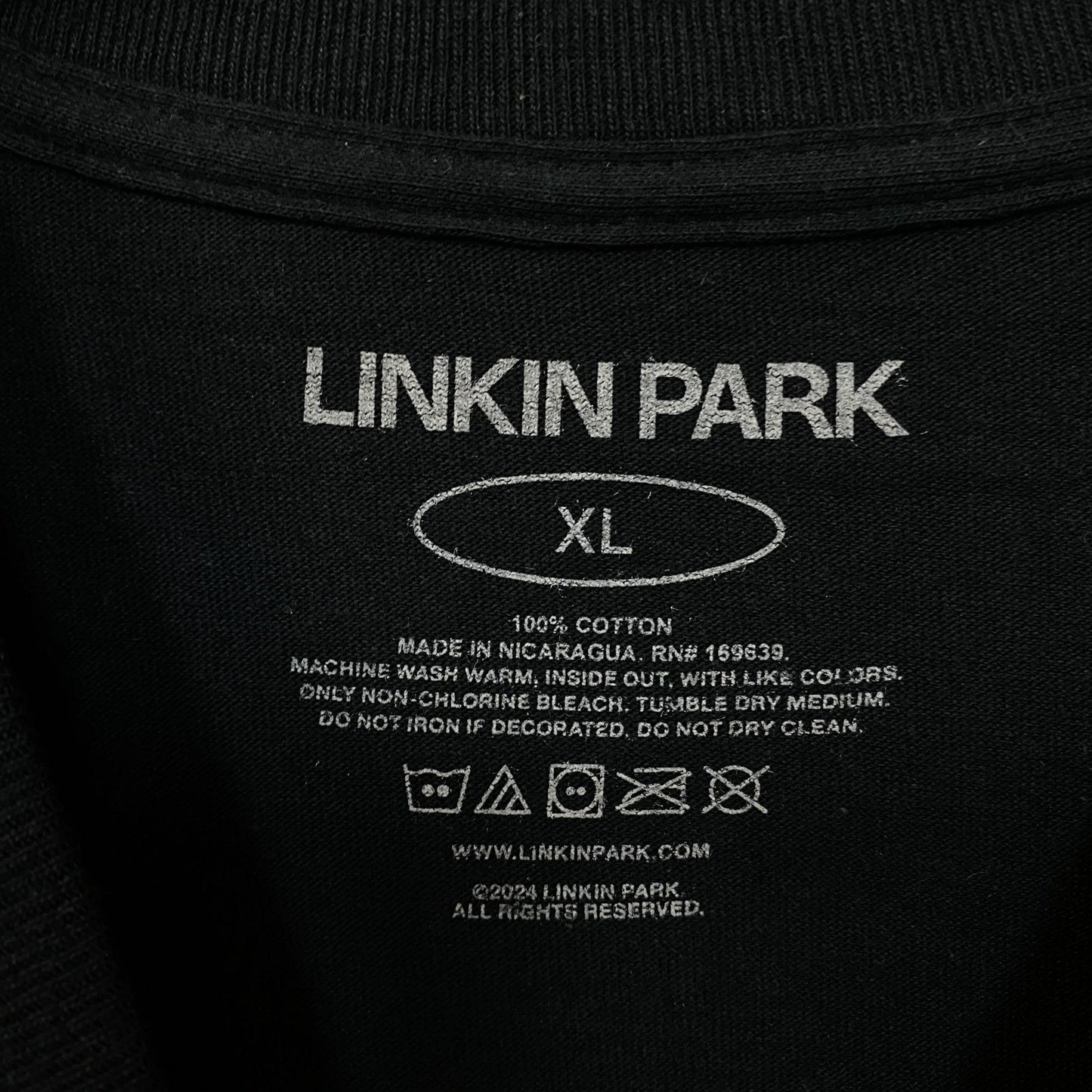 Linkin Park From Zero World Tour Rock Band T-Shirt XL