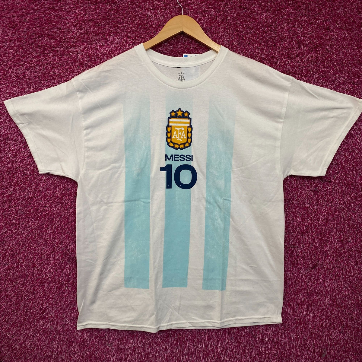 Adidas Argentina #10 Lionel Messi Graphic T-Shirt XL