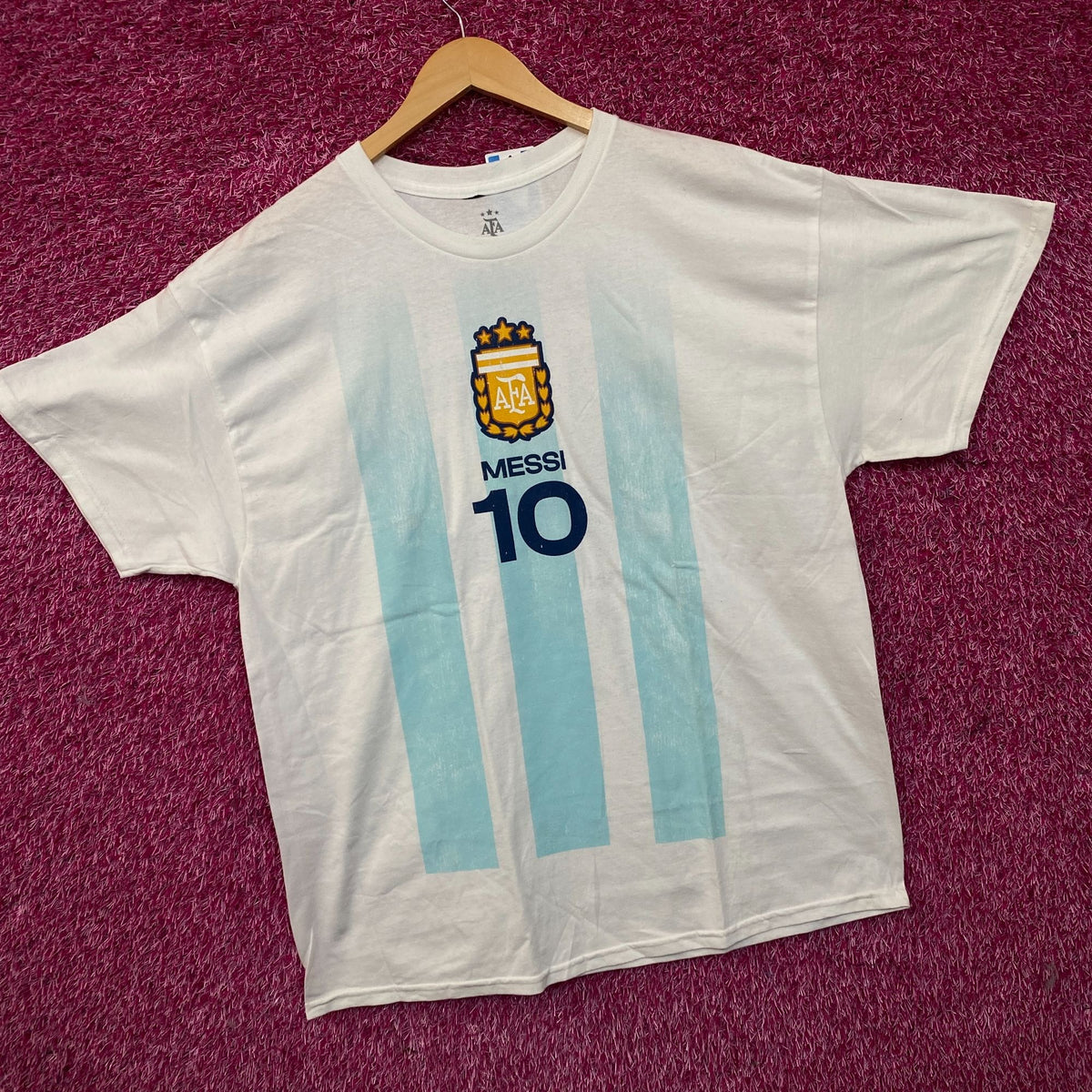 Adidas Argentina #10 Lionel Messi Graphic T-Shirt XL