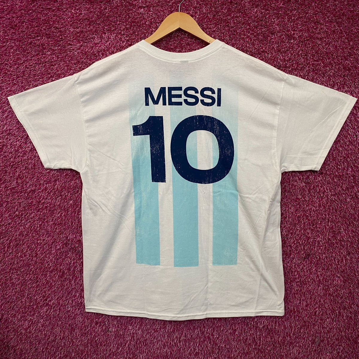 Adidas Argentina #10 Lionel Messi Graphic T-Shirt XL