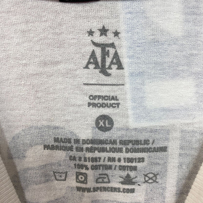 Adidas Argentina #10 Lionel Messi Graphic T-Shirt XL
