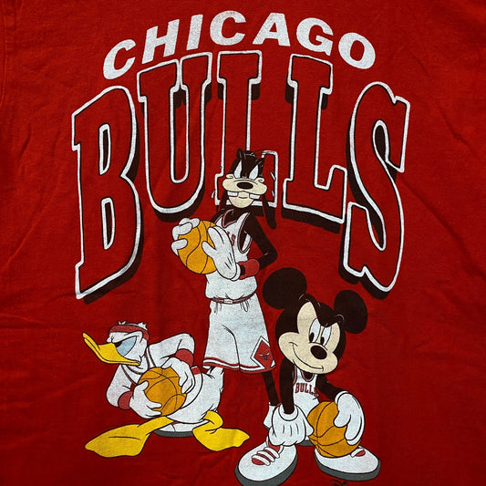 Junk Food Chicago Bulls x Disney Mickey Squad Graphic T-Shirt XS