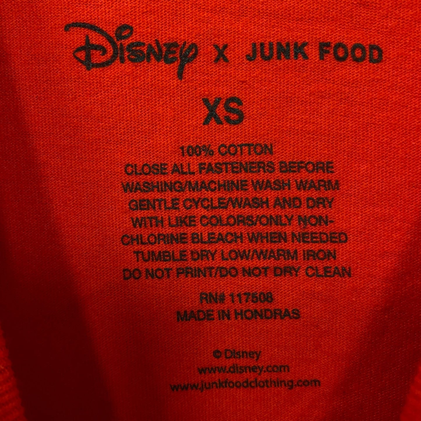 Junk Food Chicago Bulls x Disney Mickey Squad Graphic T-Shirt XS