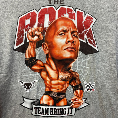 WWE Dwayne The Rock Johnson Bring It Team T-Shirt Small