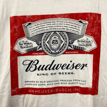 World Renowned Budweiser King Of Beers T-Shirt XXL