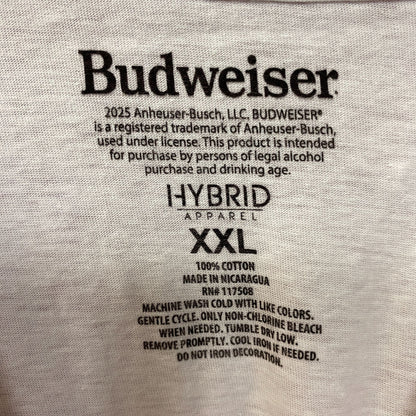 World Renowned Budweiser King Of Beers T-Shirt XXL