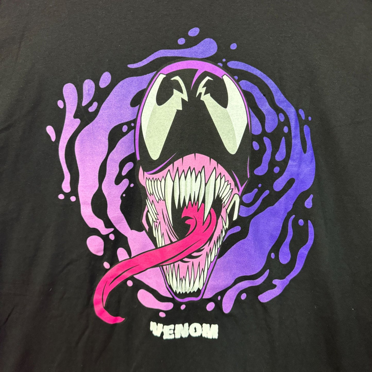 Venom Face ombre swirl T-shirt size 3XL