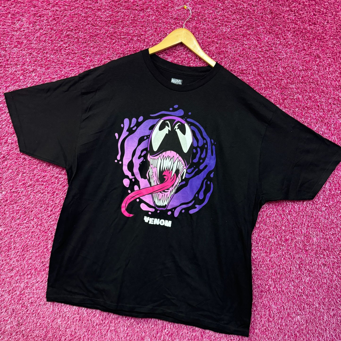 Venom Face ombre swirl T-shirt size 3XL