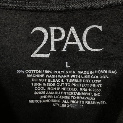 2Pac "Against All Odds" Graphic Crewneck Sweatshirt Large