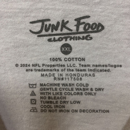 Junk Food NFL Miami Dolphins Throwback Helmet Logo T- Shirt 2XL