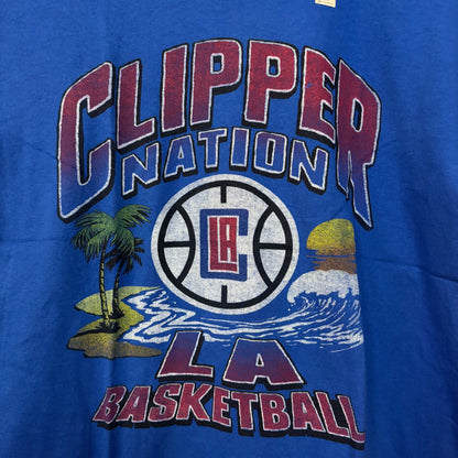 NBA LA Clippers Blue Clipper Nation Tshirt size Small