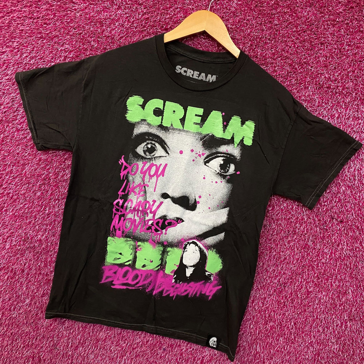 Scream x Bloody Disgusting Scary Movies Scream T-Shirt Medium
