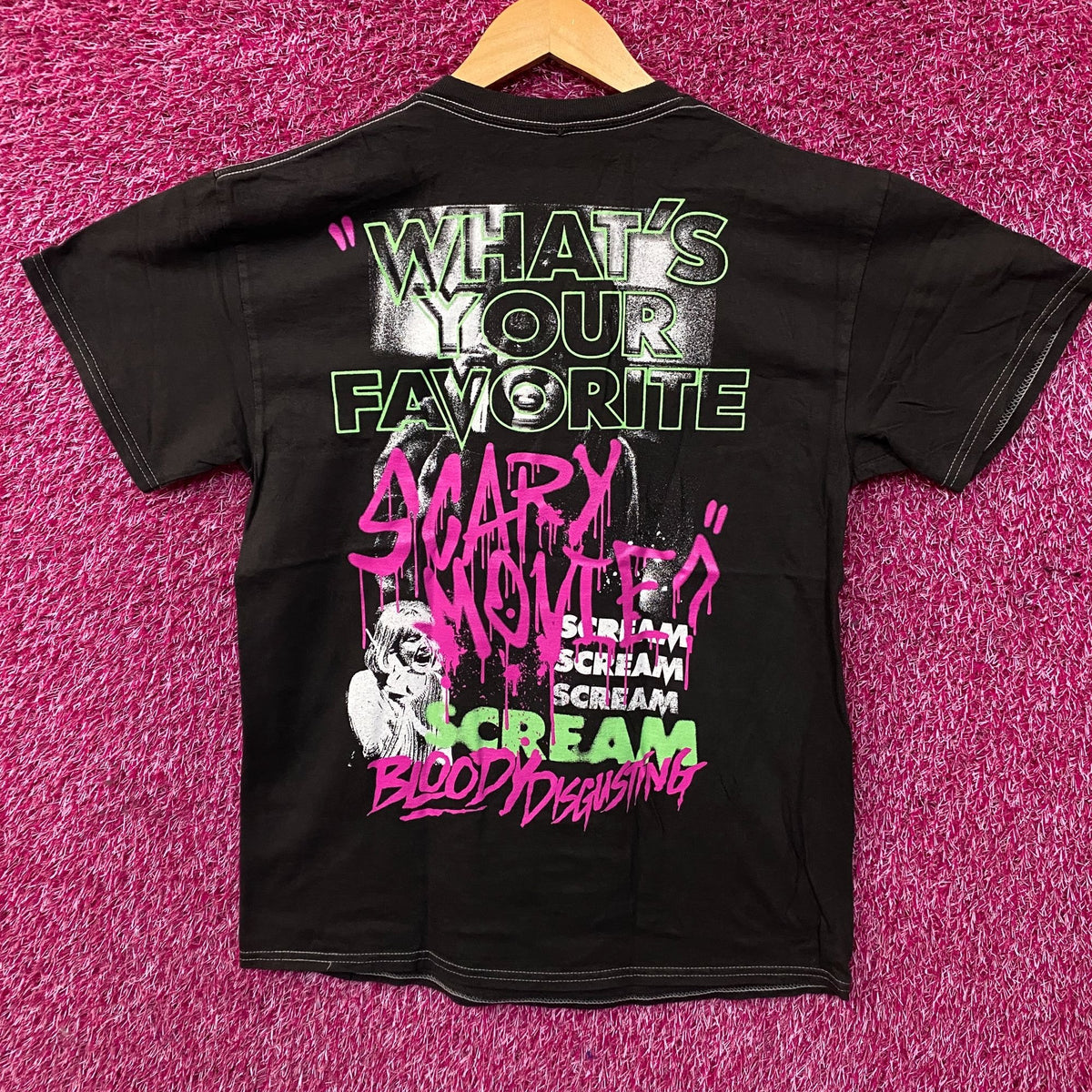 Scream x Bloody Disgusting Scary Movies Scream T-Shirt Medium