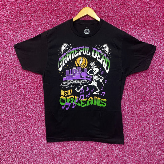 Grateful Dead New Orleans Black T-Shirt Large