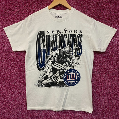 Junk Food Clothing NFL New York Giants Rushing Flea Market T-Shirt Small