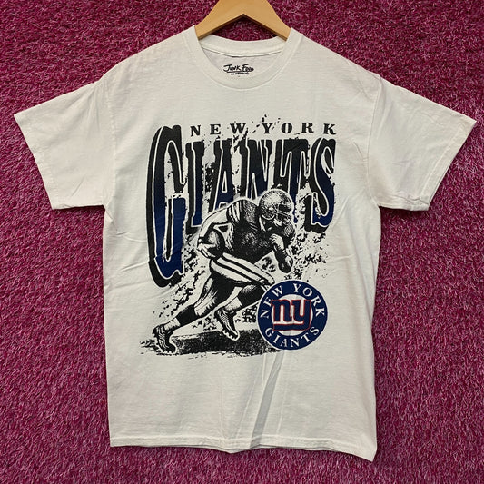 Junk Food Clothing NFL New York Giants Rushing Flea Market T-Shirt Small