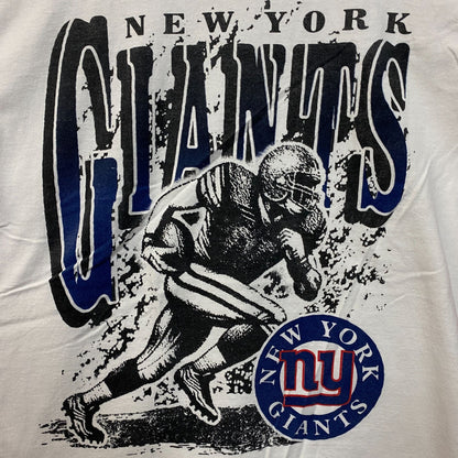 Junk Food Clothing NFL New York Giants Rushing Flea Market T-Shirt Small