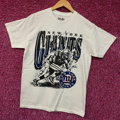 Junk Food Clothing NFL New York Giants Rushing Flea Market T-Shirt Small