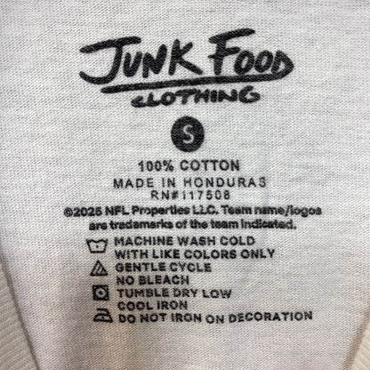 Junk Food Clothing NFL New York Giants Rushing Flea Market T-Shirt Small