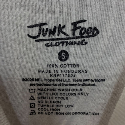 Junk Food Clothing Chicago Bears Faded Vintage Style T-Shirt Small