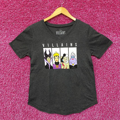 Disney Women Villains Graphic Design T-Shirt M