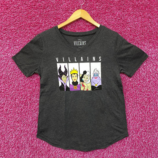 Disney Women Villains Graphic Design T-Shirt M