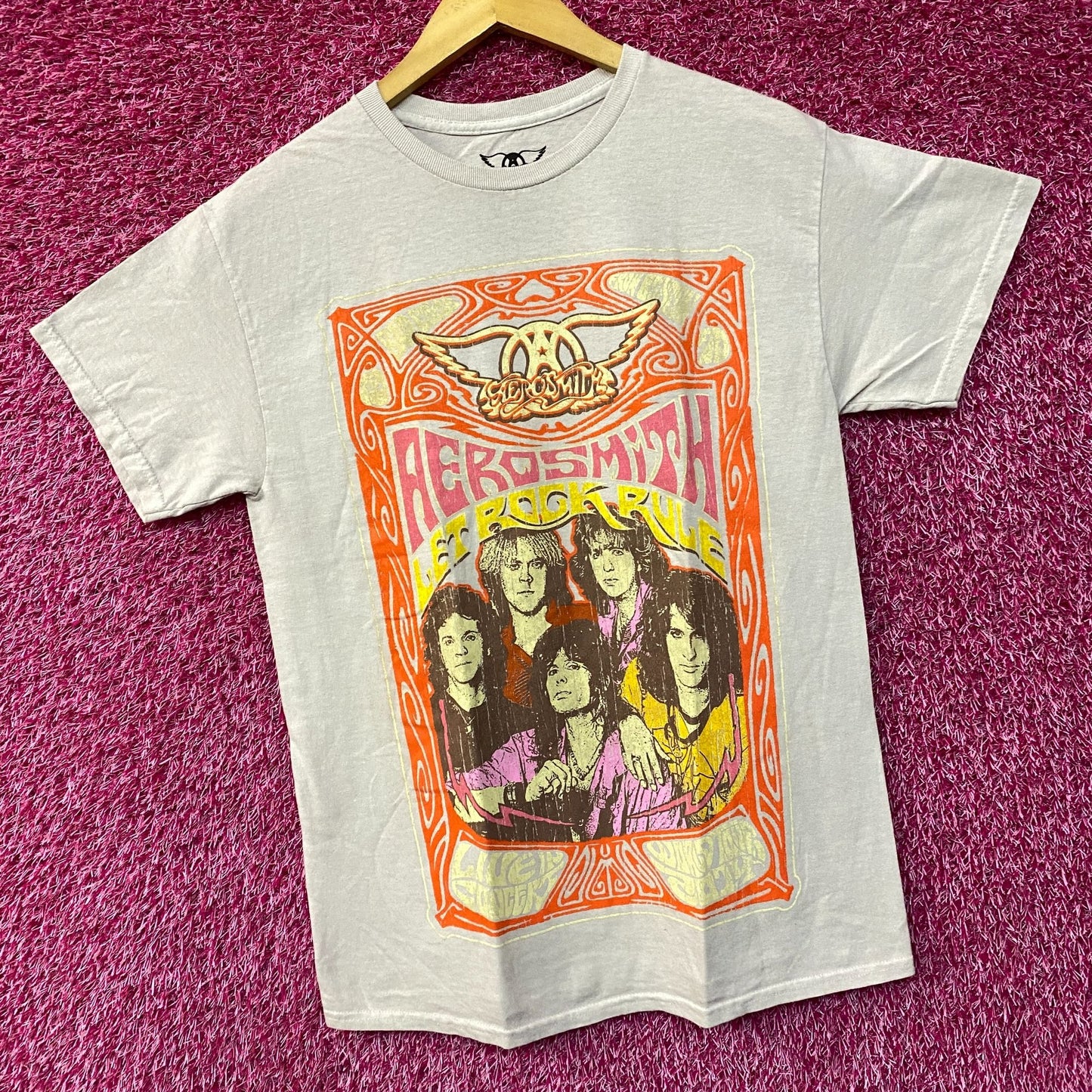 Aerosmith Let Rock Rule Tour T-Shirt Large