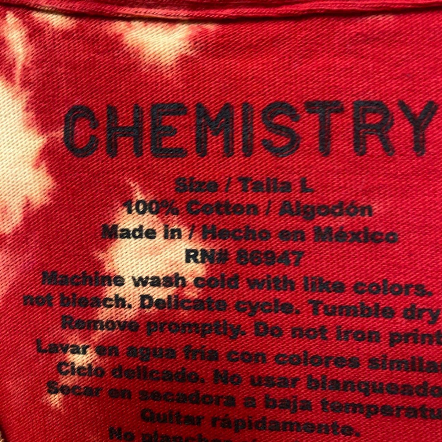 Camaro Berlinetta Sensational 1981 Promo Tie Dye Crop Top L