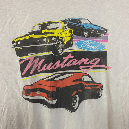 Ford Mustangs Short Sleeve Graphic Women's Tissue T-Shirt Large