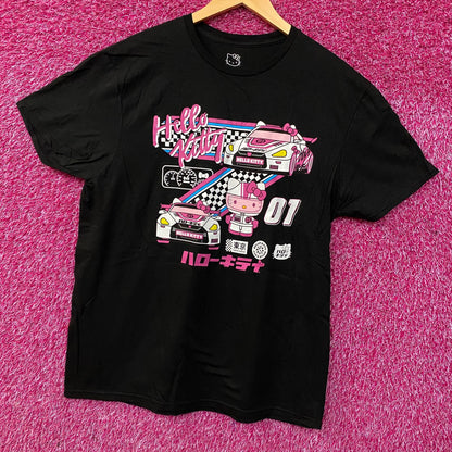 Sanrio Hello Kitty Racing Tokyo Speed Cute Graphic T-Shirt Large